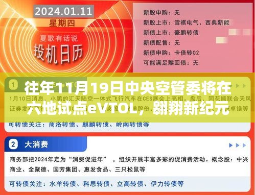 中央空管委六地試點eVTOL,開啟探索自然美景的心靈之旅