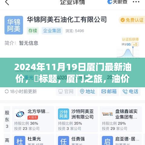 廈門油價更新與探索自然美景之旅,油價新篇章,內心平靜的藝術探索