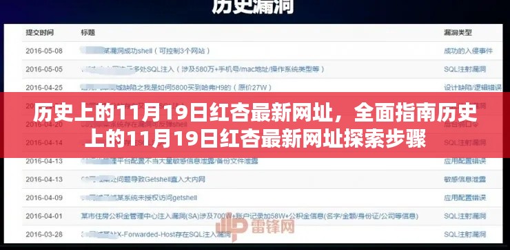 關于紅杏網站的探索,歷史上的最新網址與探索步驟揭秘(違法犯罪內容警示)