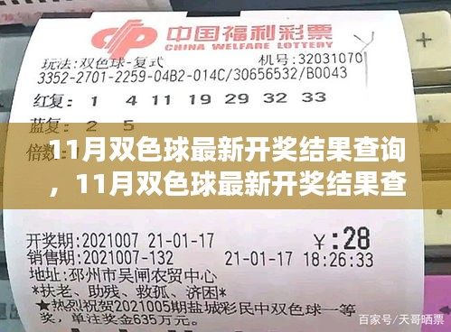 揭秘中獎(jiǎng)秘訣,最新雙色球開(kāi)獎(jiǎng)結(jié)果查詢(xún)與快速獲取開(kāi)獎(jiǎng)信息指南(11月版)