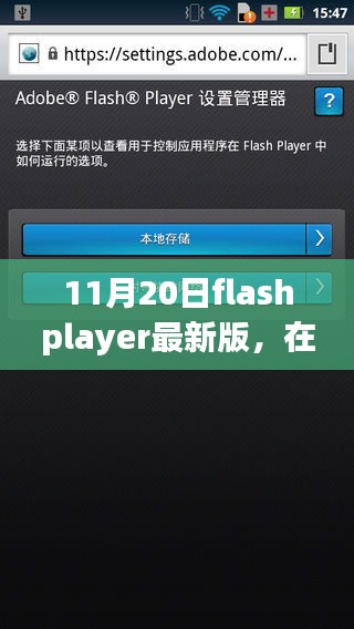 11月20日flashplayer最新版，在最新Flash Player中的溫馨日常，一次奇妙的友情之旅