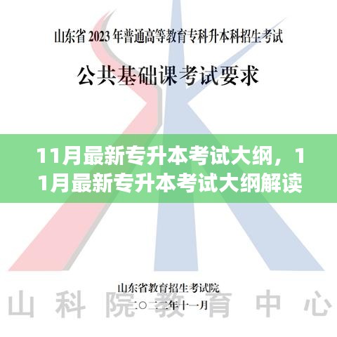11月最新專升本考試大綱,11月最新專升本考試大綱解讀與備考指南