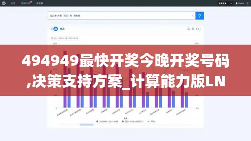 494949最快開獎今晚開獎號碼,決策支持方案_計算能力版LNN5.53