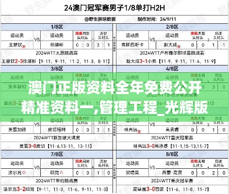 澳門正版資料全年免費(fèi)公開精準(zhǔn)資料一,管理工程_光輝版JWT5.28