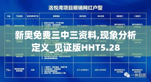 新奧免費三中三資料,現象分析定義_見證版HHT5.28