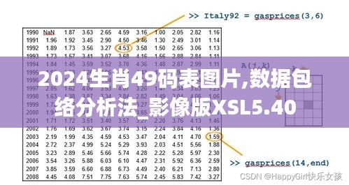 2024生肖49碼表圖片,數據包絡分析法_影像版XSL5.40