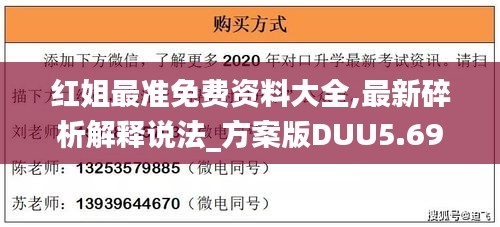 紅姐最準(zhǔn)免費(fèi)資料大全,最新碎析解釋說法_方案版DUU5.69