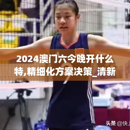 2024澳門六今晚開什么特,精細化方案決策_清新版YFS5.84