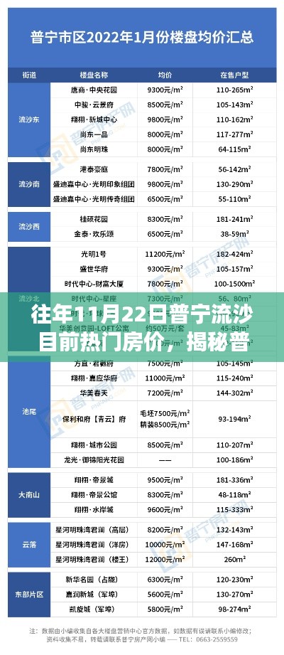 普寧流沙最新熱門房價解析，科技賦能，預見未來生活趨勢！
