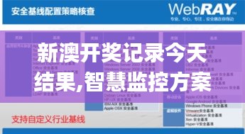 新澳開獎記錄今天結(jié)果,智慧監(jiān)控方案_1440pKSI5.95