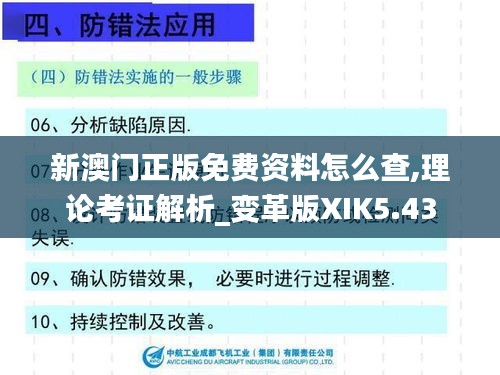 新澳門正版免費資料怎么查,理論考證解析_變革版XIK5.43