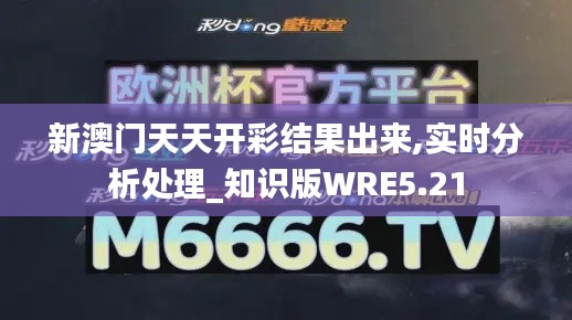 新澳門天天開彩結果出來,實時分析處理_知識版WRE5.21