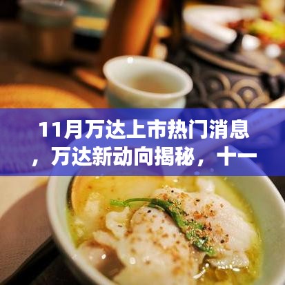11月萬達上市新動向揭秘,特色小店亮相與萬達新動向一覽
