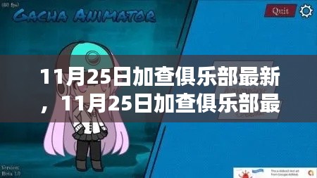 最新評測與介紹,11月25日加查俱樂部全面指南