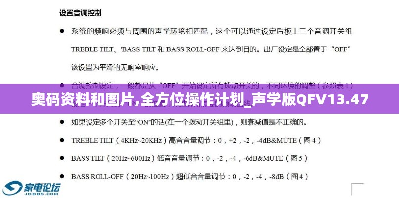 奧碼資料和圖片,全方位操作計劃_聲學版QFV13.47