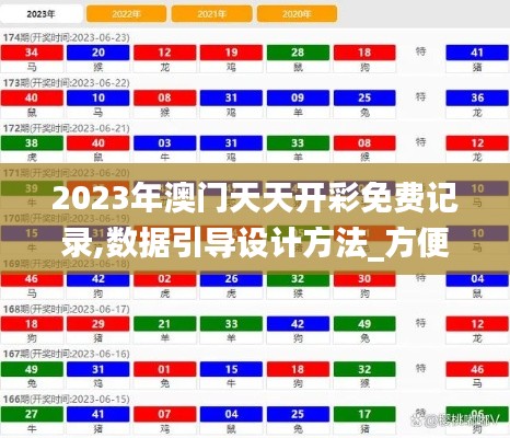 2023年澳門天天開彩免費記錄,數據引導設計方法_方便版OGS13.42