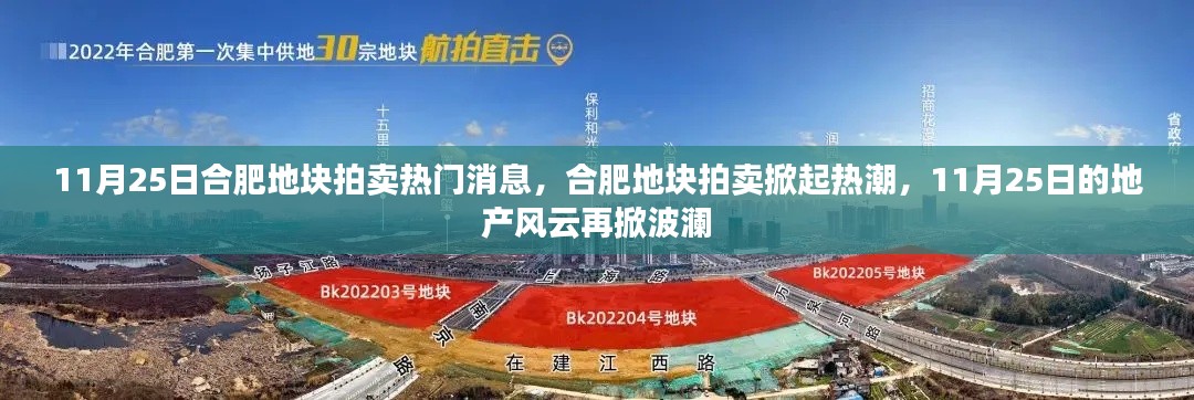 合肥地塊拍賣掀起熱潮,地產風云再掀波瀾