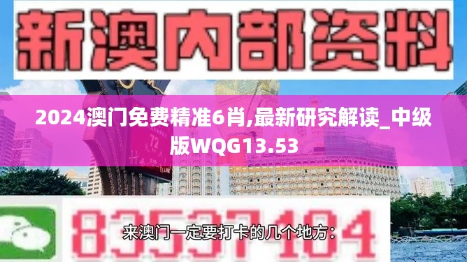 2024澳門免費精準6肖,最新研究解讀_中級版WQG13.53