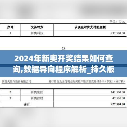 2024年新奧開(kāi)獎(jiǎng)結(jié)果如何查詢,數(shù)據(jù)導(dǎo)向程序解析_持久版LLQ13.88