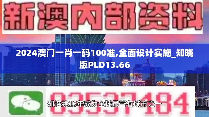 2024澳門一肖一碼100準,全面設計實施_知曉版PLD13.66