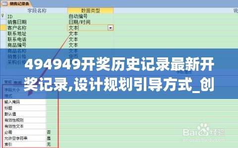 494949開獎歷史記錄最新開獎記錄,設計規劃引導方式_創新版BSL13.79