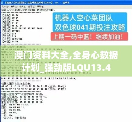 澳門資料大全,全身心數(shù)據(jù)計(jì)劃_強(qiáng)勁版LQU13.4