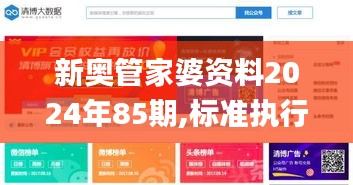 新奧管家婆資料2024年85期,標準執行具體評價_增強版UOP13.28