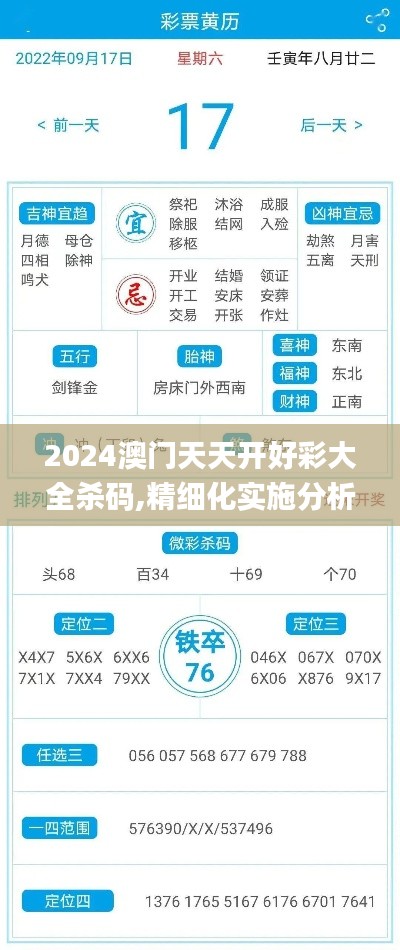 2024澳門天天開好彩大全殺碼,精細化實施分析_時空版IKS13.32