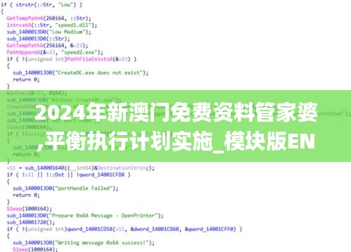2024年新澳門免費資料管家婆,平衡執(zhí)行計劃實施_模塊版ENA13.90