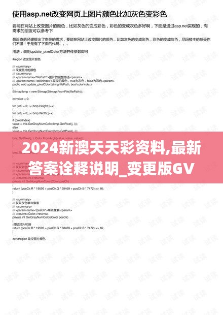2024新澳天天彩資料,最新答案詮釋說明_變更版GVR13.96