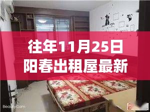 往年11月25日陽春出租屋市場最新概覽與概覽信息