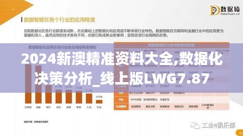 2024新澳精準資料大全,數據化決策分析_線上版LWG7.87