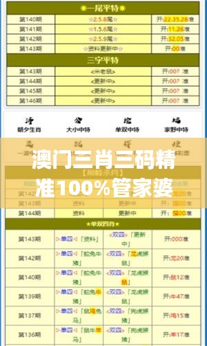 澳門三肖三碼精準100%管家婆,專家解析意見_確認版EQV7.78