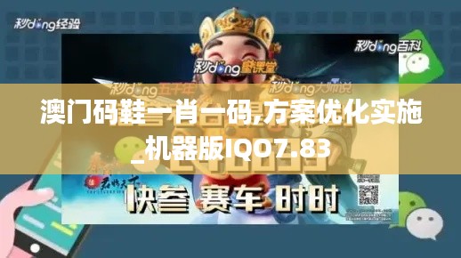 澳門碼鞋一肖一碼,方案優化實施_機器版IQO7.83