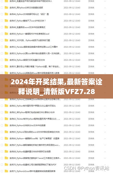 2024年開獎結果,最新答案詮釋說明_清新版VFZ7.28