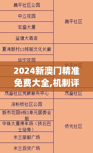 2024新澳門精準免費大全,機制評估方案_快捷版XPR7.83