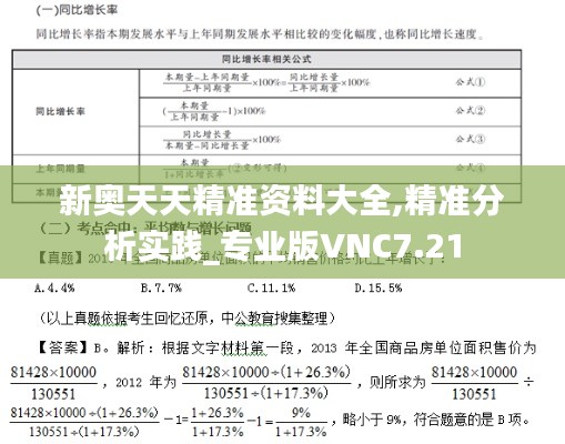 新奧天天精準資料大全,精準分析實踐_專業版VNC7.21