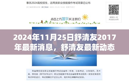 舒清友最新動態概覽，聚焦三大要點解讀其最新消息與觀點（2024年11月25日）