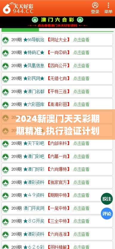 2024新澳門天天彩期期精準,執行驗證計劃_專業版HTN7.54