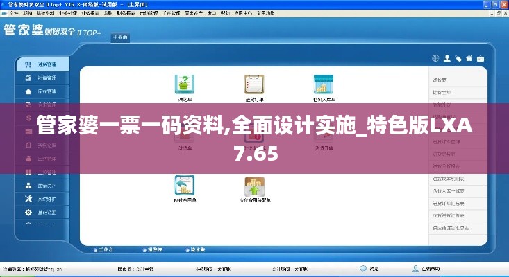 管家婆一票一碼資料,全面設(shè)計實施_特色版LXA7.65