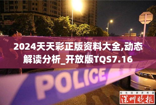 2024天天彩正版資料大全,動態解讀分析_開放版TQS7.16