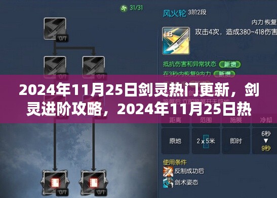 劍靈進階攻略,2024年11月25日熱門更新全解析與技能學習指南