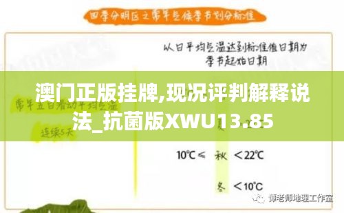澳門正版掛牌,現(xiàn)況評判解釋說法_抗菌版XWU13.85