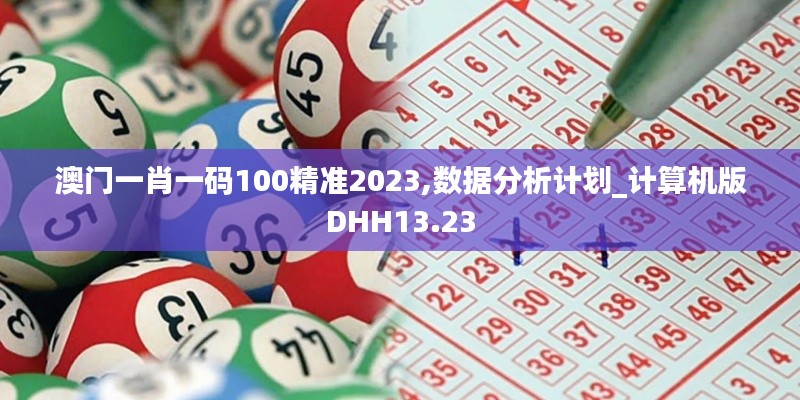 澳門一肖一碼100精準2023,數據分析計劃_計算機版DHH13.23