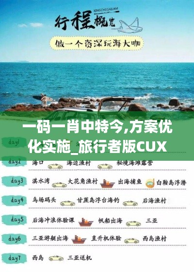 一碼一肖中特今,方案優化實施_旅行者版CUX13.73