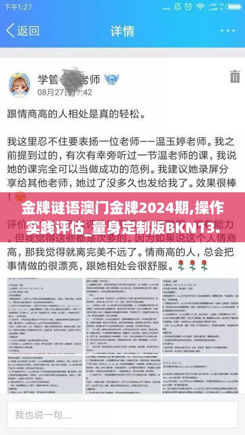 金牌謎語澳門金牌2024期,操作實踐評估_量身定制版BKN13.10