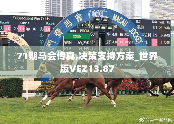 71期馬會傳真,決策支持方案_世界版VEZ13.87