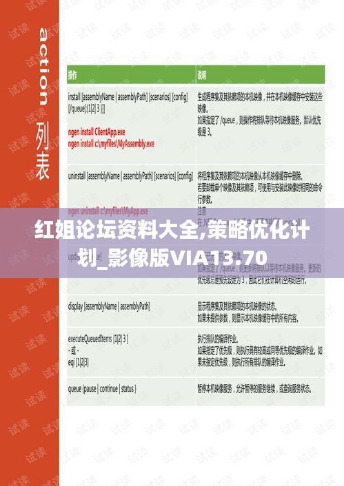 紅姐論壇資料大全,策略優化計劃_影像版VIA13.70