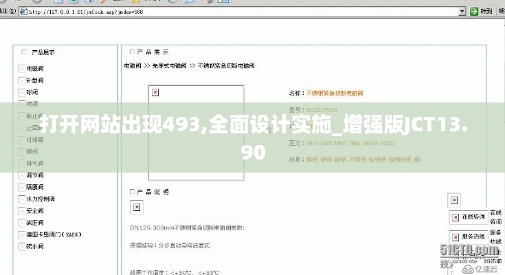 打開網(wǎng)站出現(xiàn)493,全面設(shè)計實施_增強(qiáng)版JCT13.90