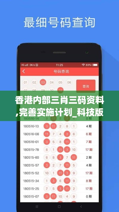 香港內部三肖三碼資料,完善實施計劃_科技版CUH13.49